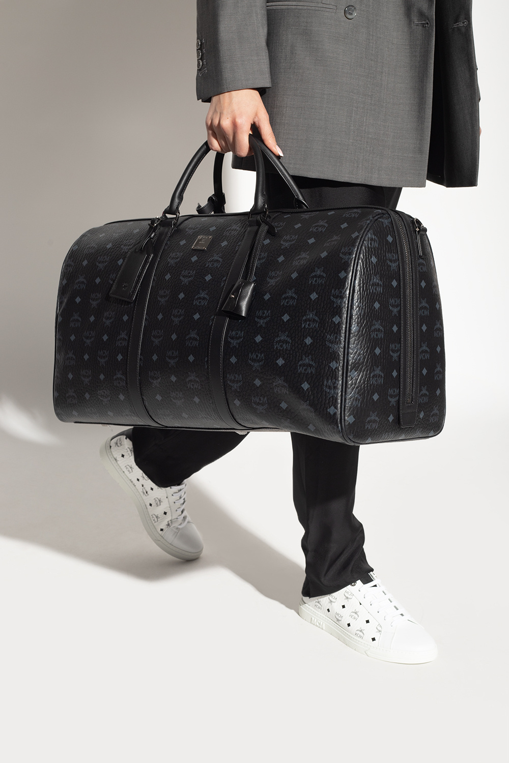 Mcm cheap duffle bag